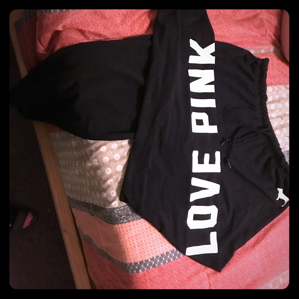 Pink sweats
